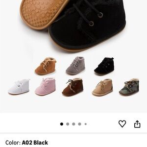 Black Kids Boots